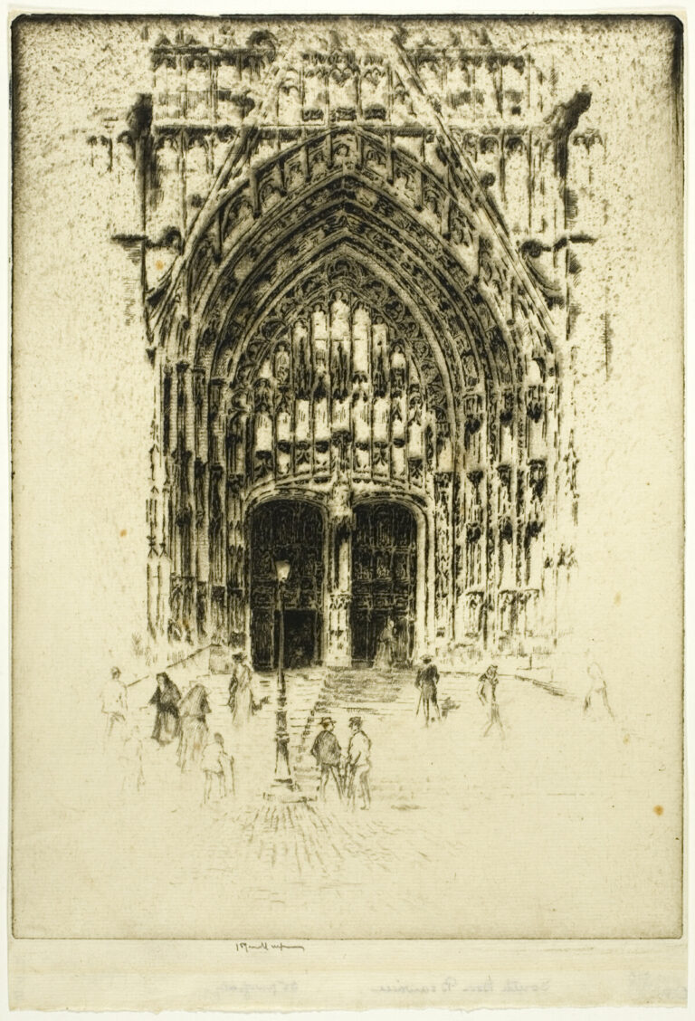 South Door, Beauvais, selected for an article about how unmet sexual needs lead to cheating.