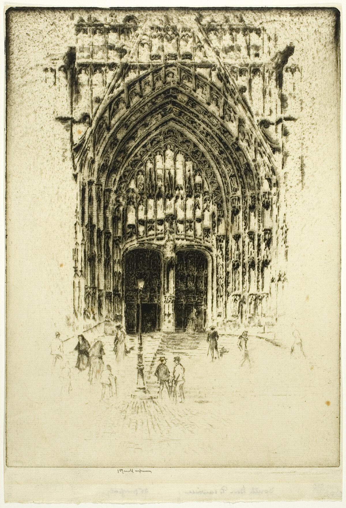 South Door, Beauvais, selected for an article about how unmet sexual needs lead to cheating.