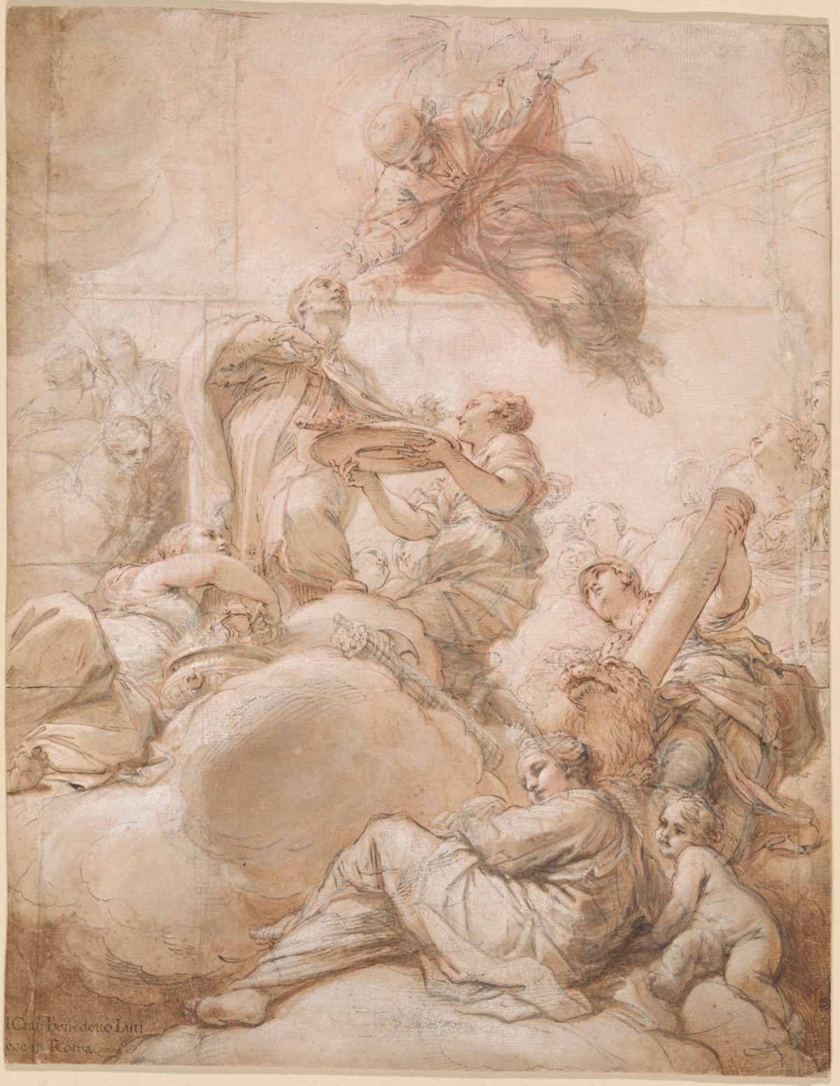 Allegory of the Elevation of Cardinal Deacon Oddone Colonna to the Papal Chair as Pope Martin V, selected for an article about why people cheat for revenge.